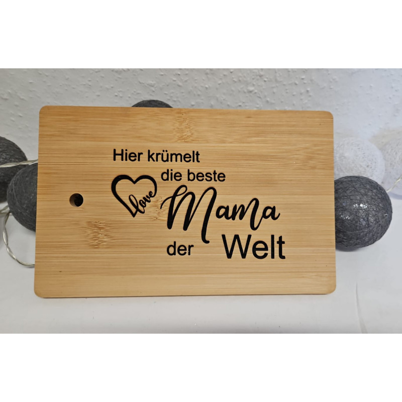 Frühstücksbrettchen Beste Mama Frühstücksbrettchen Beste Mama