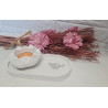 Deko Tabletts mit Lotus Kerzenhalter