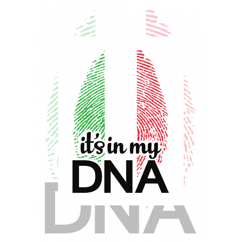 Printdruck Italian in my DNA