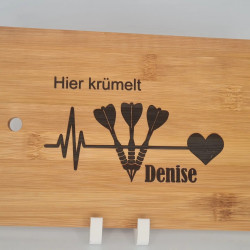 Frühstücksbrettchen der frühe Vogel ...